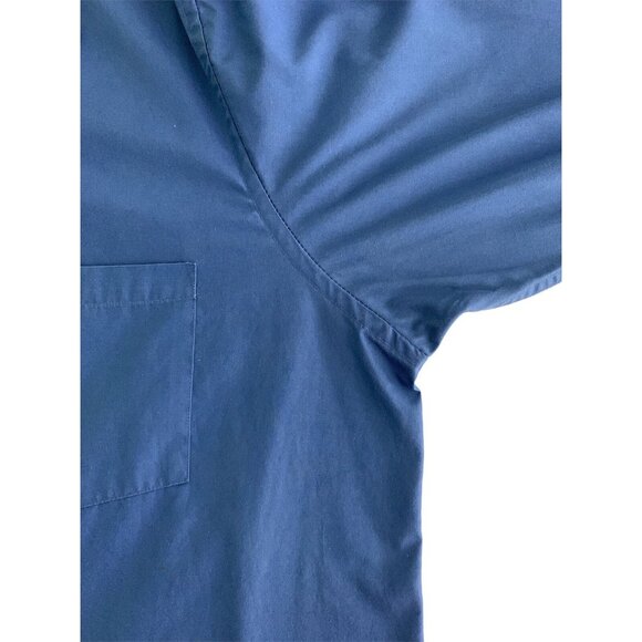 Van Heusen Mens Long Sleeve Button-Up Shirt Blue Size XL 17 34/35 - Picture 7 of 12